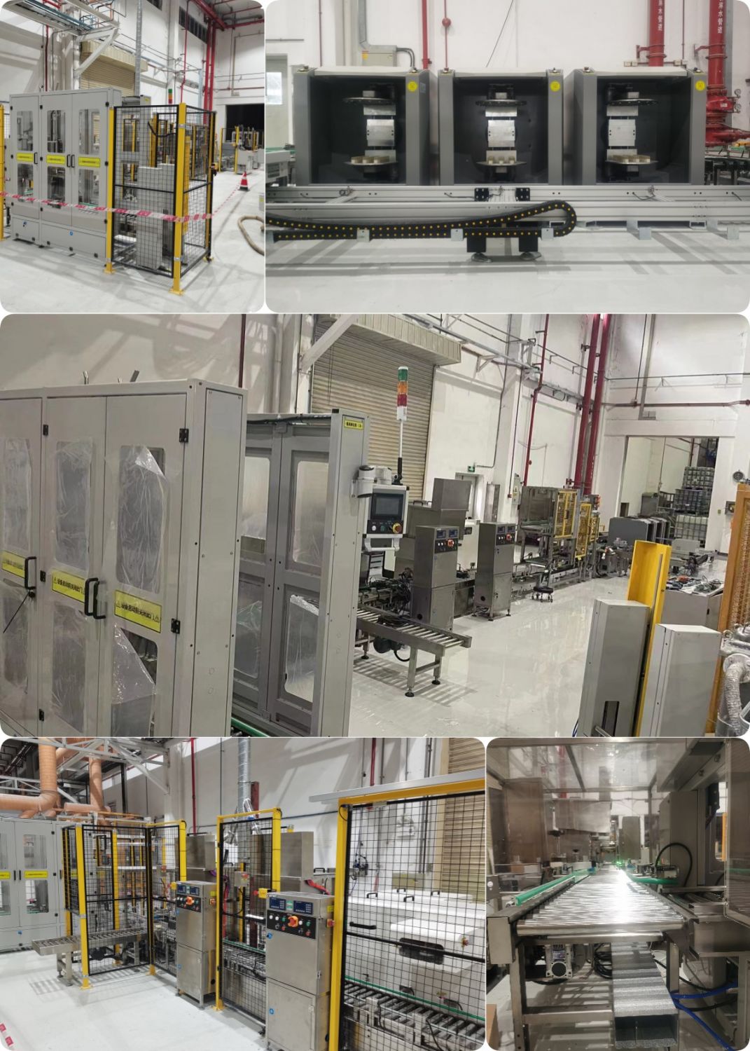 automatic filling and tinting production line