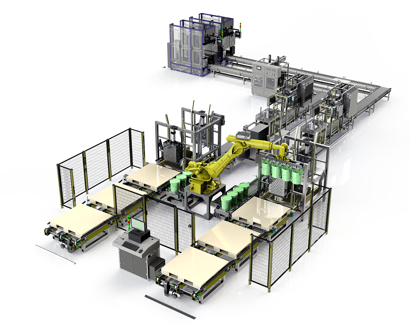 Automatic Filling Production Line